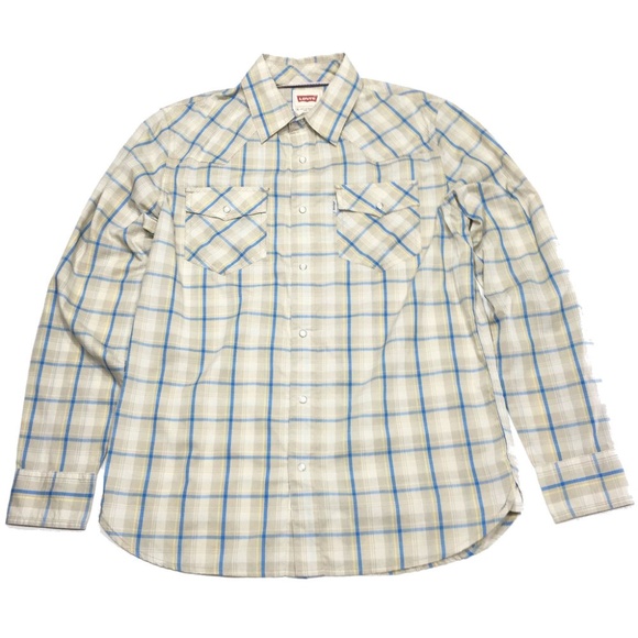 Levis Western Pearl Snap Shirt‎ - Picture 1 of 4
